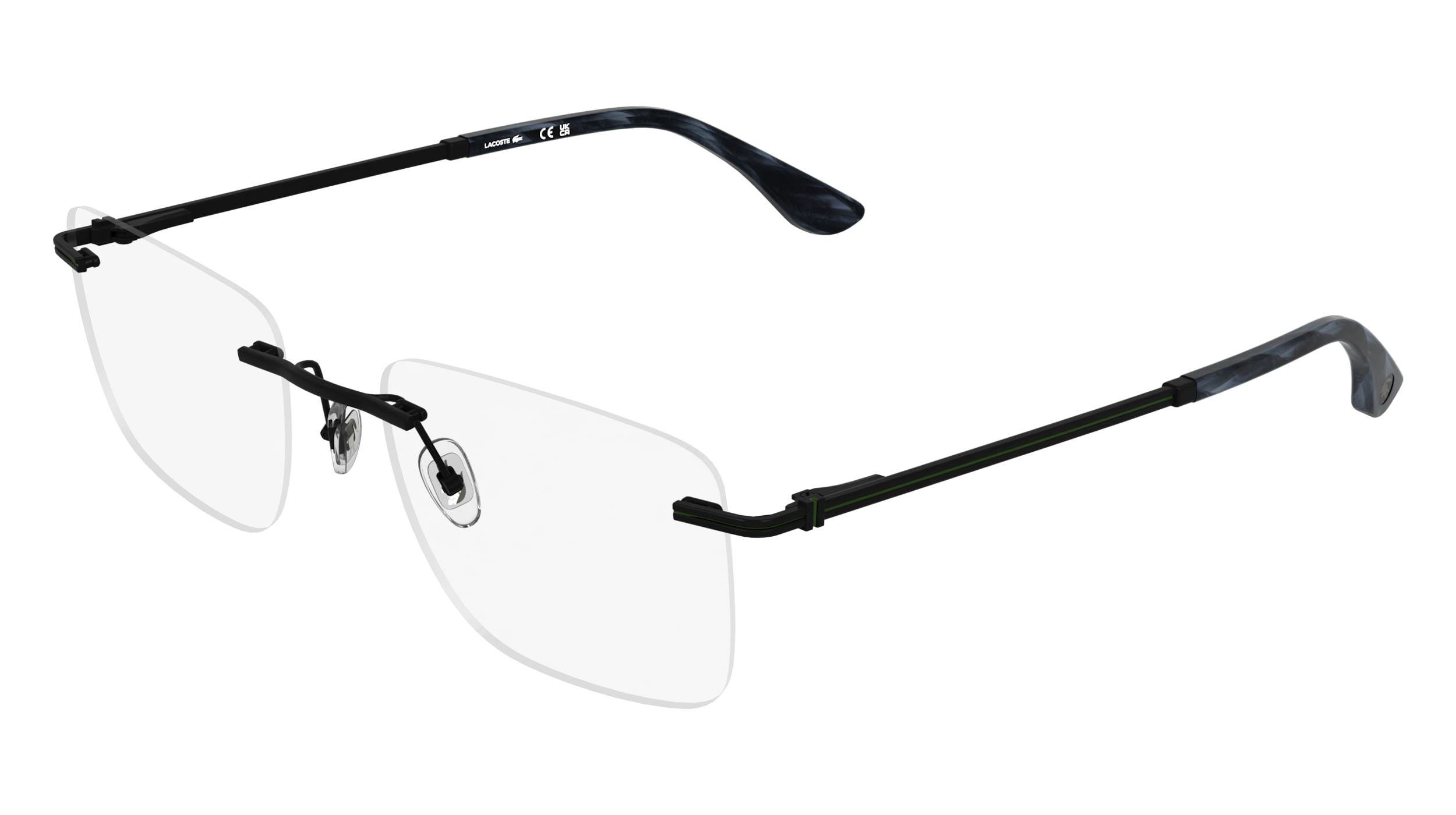 LACOSTE L 2324 Matte Black 002 Size 54 Eyeglasses | eBay